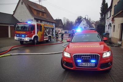 Brackenheim-Meimsheim: Wohnhaus in Vollbrand - mehrere Verletzte